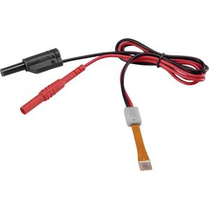 Voltcraft MB-702 Batterie Messadapter - gerade Schwarz, Rot