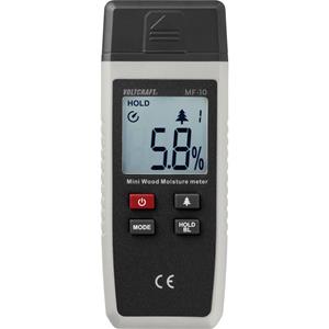 Voltcraft MF-10 Materiaalvochtigheidsmeter Voor hardhout