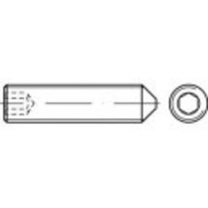 toolcraft Gewindestift M4 8mm Edelstahl A1, A2 50St.