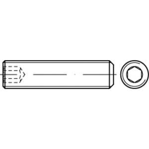 toolcraft TO-5412405 Draadpen M4 4 mm 200 stuks