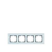 Siemens Schalterprogramm 4fach Rahmen Delta Glas, Grün 5TG12040