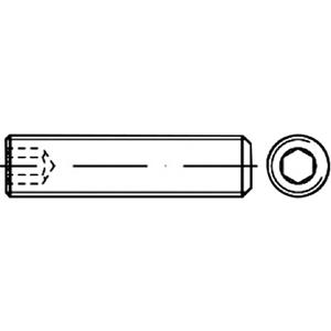 toolcraft TO-5413209 Draadpen M14 20 mm 50 stuks