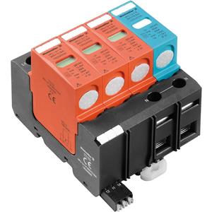 Weidmüller VPU I 3+1R 280V/12,5kA 1352240000 Overspanningsafleider Overspanningsbeveiliging voor: Verdeelkast 20 kA