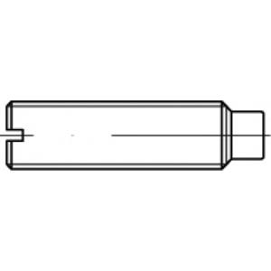 toolcraft TO-5434992 Draadpen M3 10 mm 100 stuks