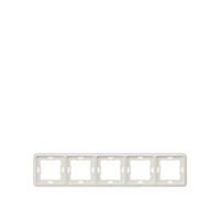 Siemens 5TG1815 - Frame 5-gang white 5TG1815