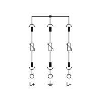 Phoenix Contact - VAL-MS 1500DC-PV/2+V 1033708 Overspanningsafleider