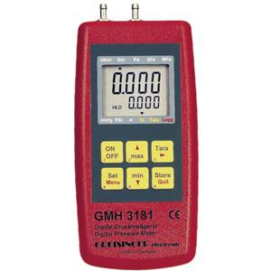 Greisinger GMH 3181-13 Gasdrukmeter Luchtdruk, Niet-agressieve gassen, Corrosieve gassen -0.1 - 2 bar