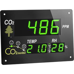 tfadostmann AirCo2ntrol Observer CO2-Anzeige / CO2-Messgerät Schwarz