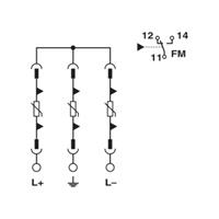 Phoenix Contact - VAL-MS 1500DC-PV/2+V-FM 1033725 Overspanningsafleider