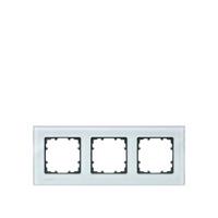 Siemens Schalterprogramm 3fach Rahmen Delta Glas 5TG12030