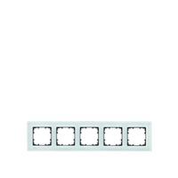 Siemens Schalterprogramm 5fach Rahmen Delta Grün 5TG12050