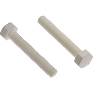 pbfastener ANSI B18.6.7M-1985 Sechskantschraube M2 5mm Keramik 1St.