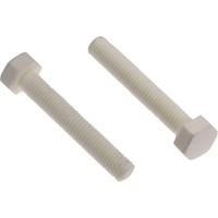 pbfastener ANSI B18.6.7M-1985 Sechskantschraube M8 10mm Keramik 1St.