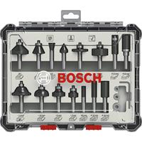 Bosch 2607017471 15-delige Frezenset in cassette - 6mm