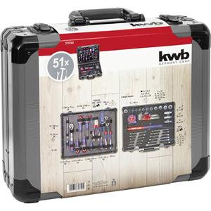 kwb Werkzeugkoffer 51-tlg.