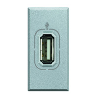 legrand USB-Steckdose Axolute Aluminium HC4285