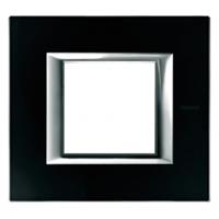 legrand Rahmen Axolute Schwarz HA4802VNN