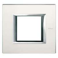 legrand Rahmen Axolute Grau, Weiß HA4802VSA
