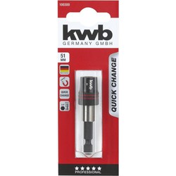 Kwb QUICK CHANGE Schnellwechsel-Bithalter Länge Antrieb