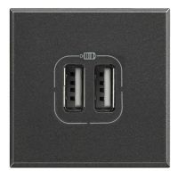 legrand USB-Steckdose Axolute Anthrazit HS4285C2