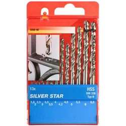 kwb Metaalborenset Silverstar 1.5-6.5 mm 13-Delig