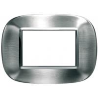 legrand Rahmen Axolute Edelstahl HB4803ACS
