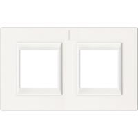 Bticino HA4802M2HHD - Frame white aluminium, HA4802M2HHD - Promotional item