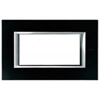 legrand Rahmen Axolute Schwarz HA4804VNN