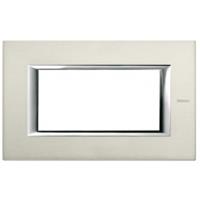 legrand Rahmen Axolute Aluminium HA4804XC