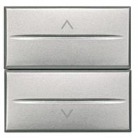 Jalousie-Schalter/-Taster Axolute Aluminium HC4037/2