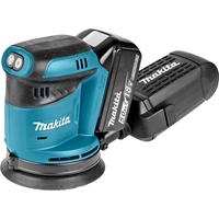 MAKITA Exzenterschleifer DBO180RTJ 18 V inkl Akku und Ladegerät