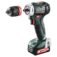 metabo BS12BL Q 12V Boor Schroefmachine met Twee 2,0Ah Accu's - 601039500