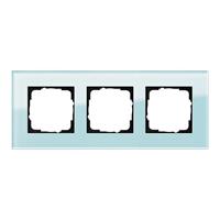 GIRA Abdeckrahmen 3-fach Esprit Glas Mint 021318