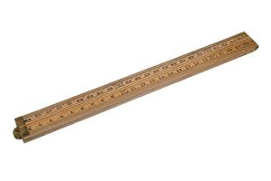 Schuil 1516 Duimstok - Hout - 1m