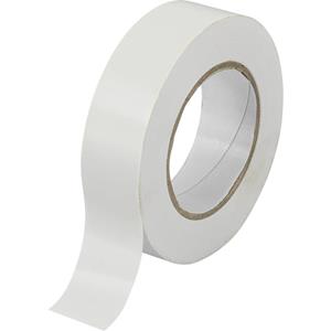 Trucomponents TRU COMPONENTS 1563945 Isolatietape Wit (l x b) 10 m x 19 mm 1 rollen