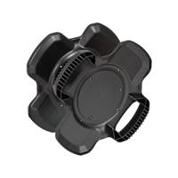 Brennenstuhl Gummi-KH 1169700010 Compact Cable Reel (Black)