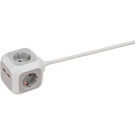 Brennenstuhl ALEA-Power USB-Charger Stekkerblok 4-voudig