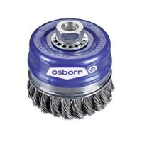 Topfbürste TÜV-geprüft D80xGewindeM14x2 Draht-S.0,5mm Stahldraht gz Osborn