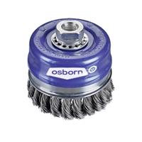 Topfbürste TÜV-geprüft D100xGewindeM14x2 Draht-S.0,5mm Stahldraht gz Osborn