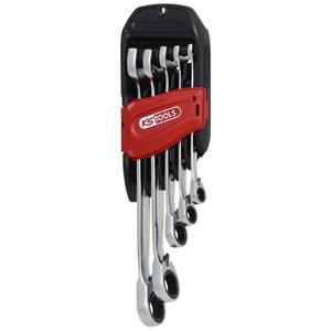 Kstools KS Tools 503.5905DUO 5-delige GEARplus Ratelringsteeksleutelset met ratelfunctie - 8-19mm