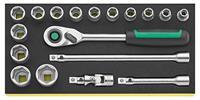 Stahlwille TCS 1/2 ZOLL 52/14/4 QR 96830352 Steckschlüsselsatz