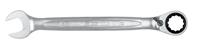 KS Tools GEARplus Ratschenringmaulschlüssel umschaltbar Ring 15° gekröpft, metrisch 18 mm, VE 5 Stk