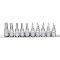 KS Tools 3/8'' Bit-Stecknuss-Satz, VE 2 Stk Torx mit Stirnlochbohrung 10 Teile