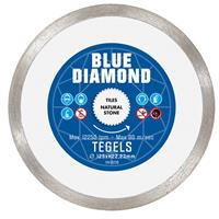 Carat CSMS1253BD Blue Diamond Diamantzaagblad voor droogzagen - 125x22,23mm - Tegels/Natuursteen