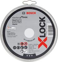 Ø 125mm X-LOCK Trennscheibe Standard for Inox WA 60 T BF gerade | 10er-Pack - BOSCH