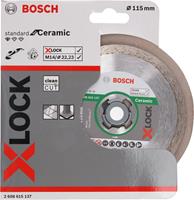Bosch 2608615137 X-Lock Diamantschijf Standard for Ceramic - 115mm