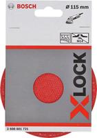 Bosch X-LOCK Stützteller 115 mm, Klettverschluss 115 mm, 13.300 U/min