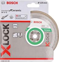 bosch Diamantschijf Xlock stand.ceramic 125