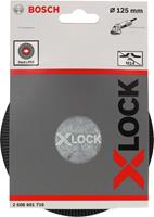Bosch X-LOCK Stützteller 125 mm hart 125 mm, 12.250 U/min