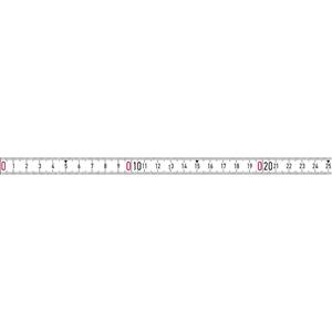 BMI Bandmaß weiß 10mx13mm selbStücklebend LNR-SK
